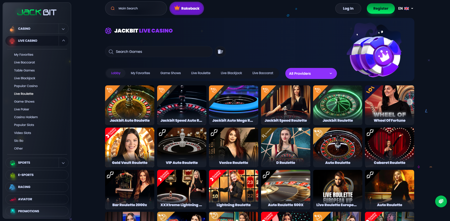 Jackbit Roulette
